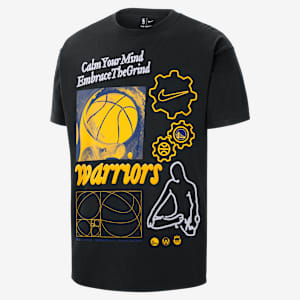 Golden State Warriors Courtside Men's Nike NBA Max90 T-Shirt. Nike ID